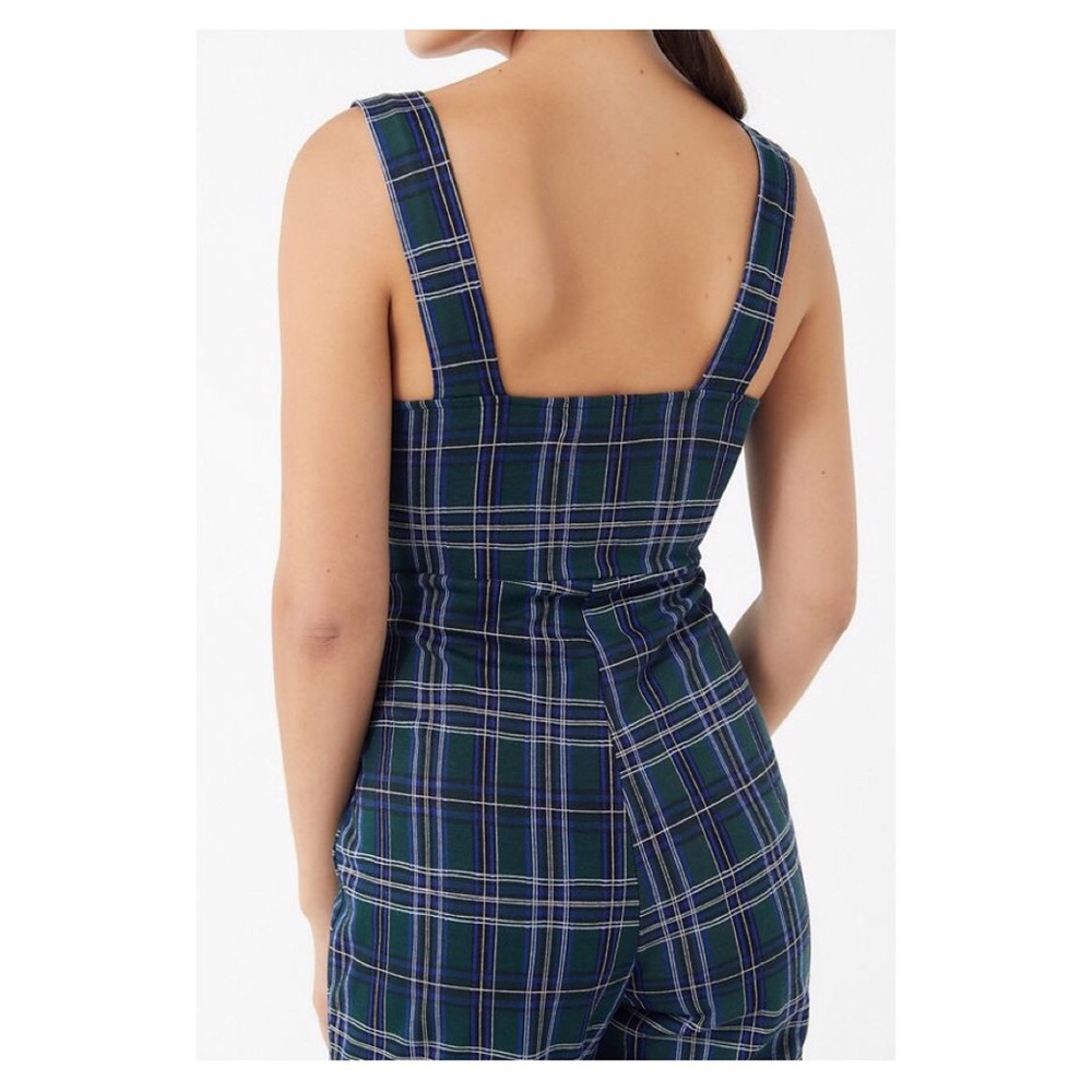 UO Rachel Plaid Jumpsuit - Picture 4 of 8